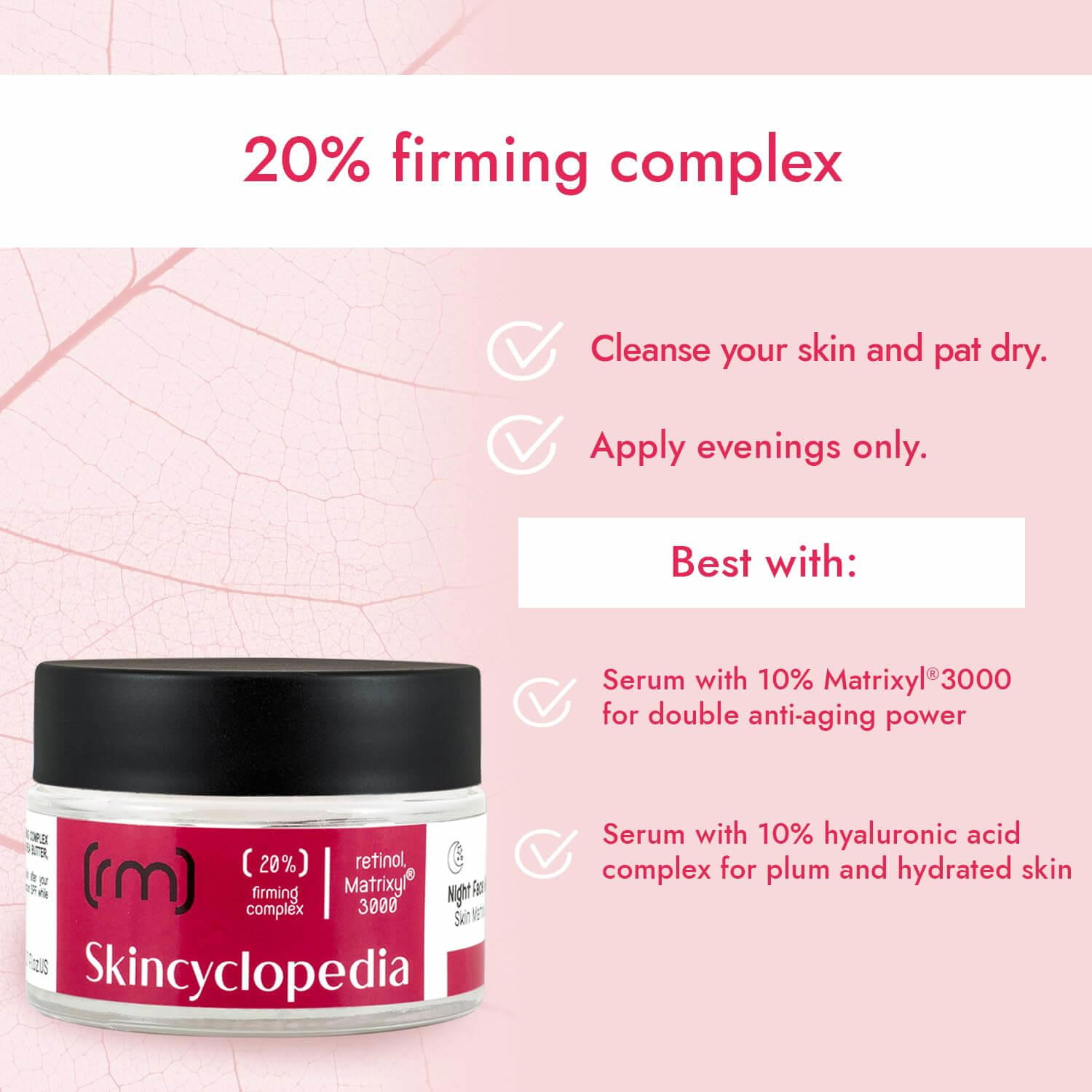 SKINCYCLOPEDIA Face Cream 20% Firming Complex