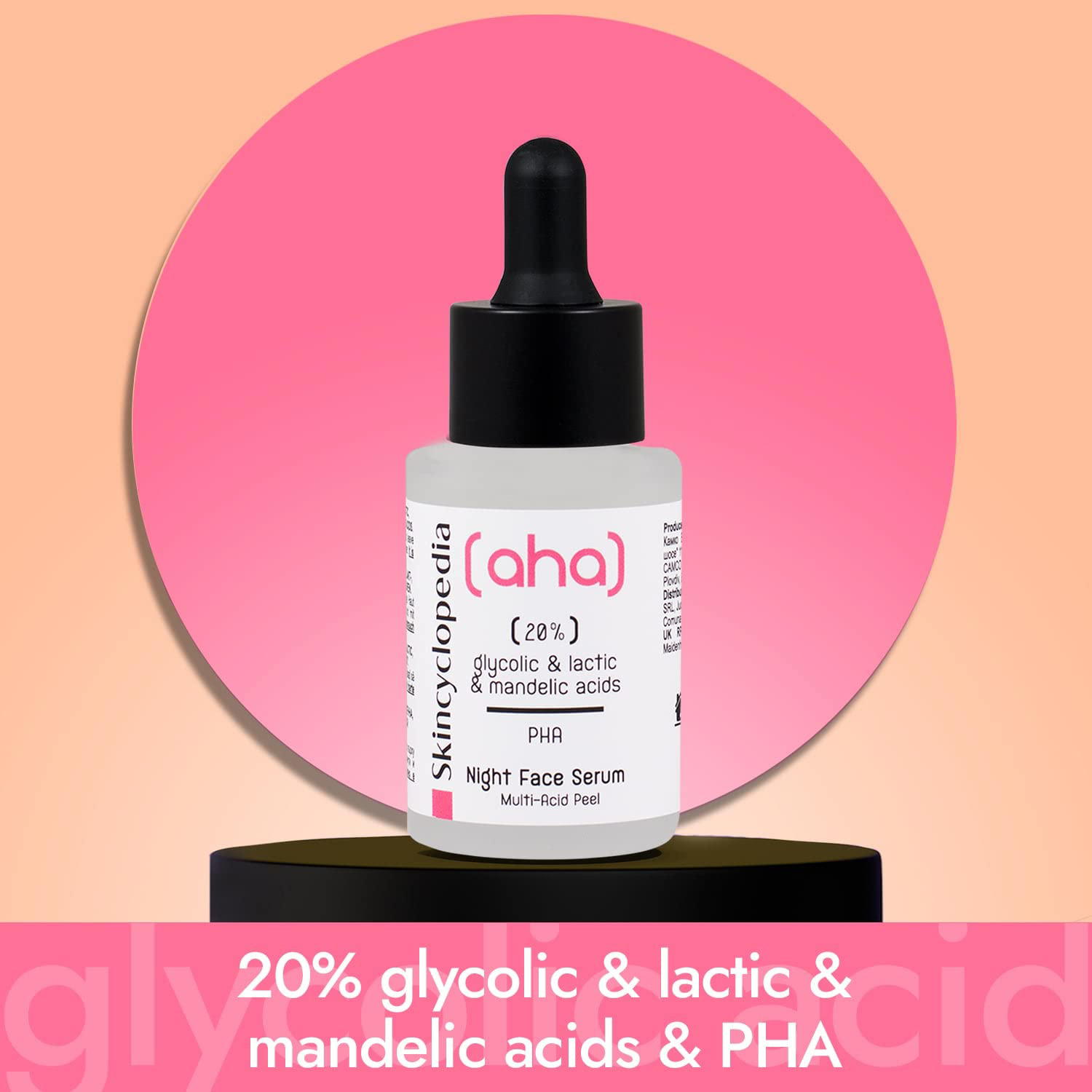 SKINCYCLOPEDIA Face Serum 20% AHA + PHA