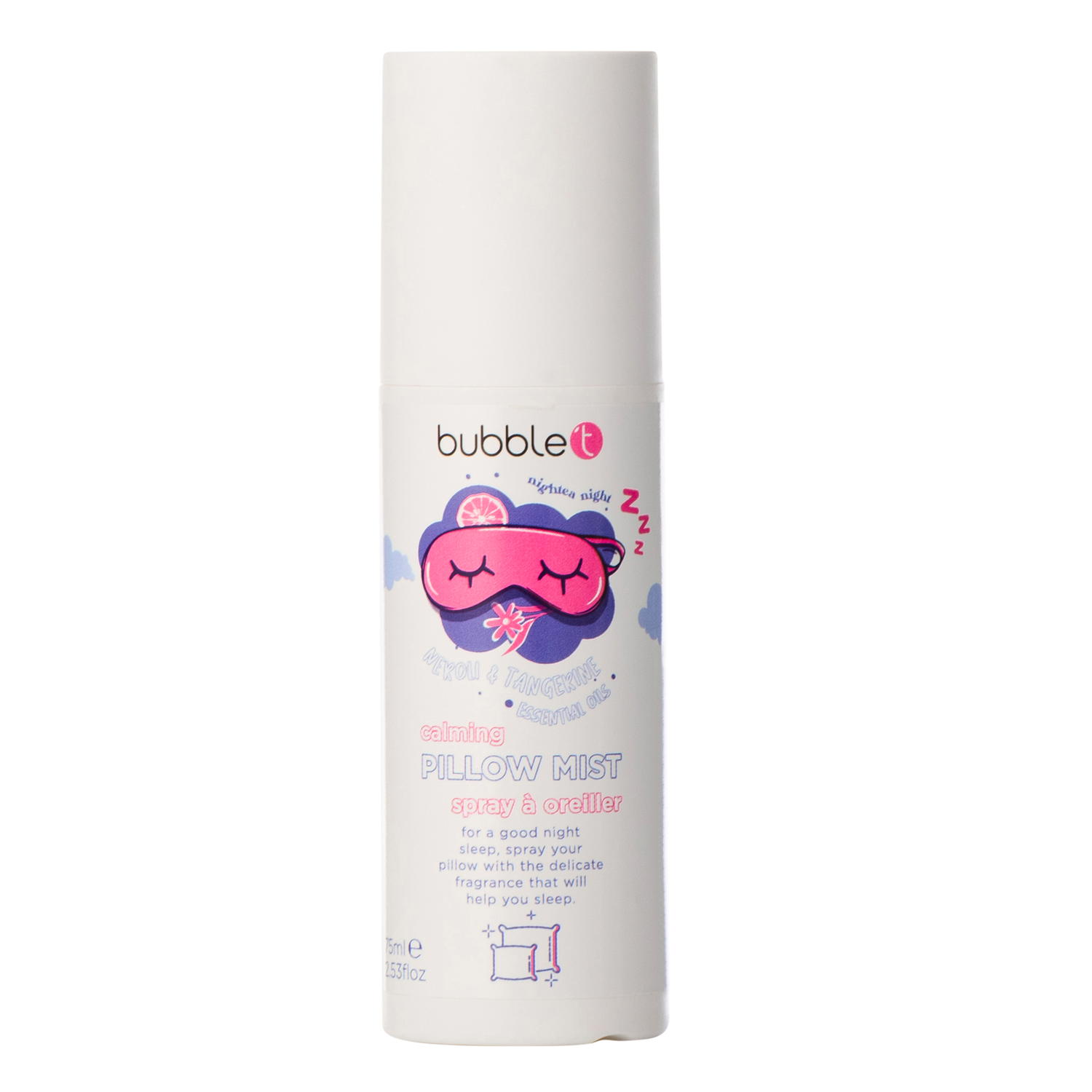 BUBBLE T NIGHTEA Pillow Spray (75ml) in Neroli & Tangerine