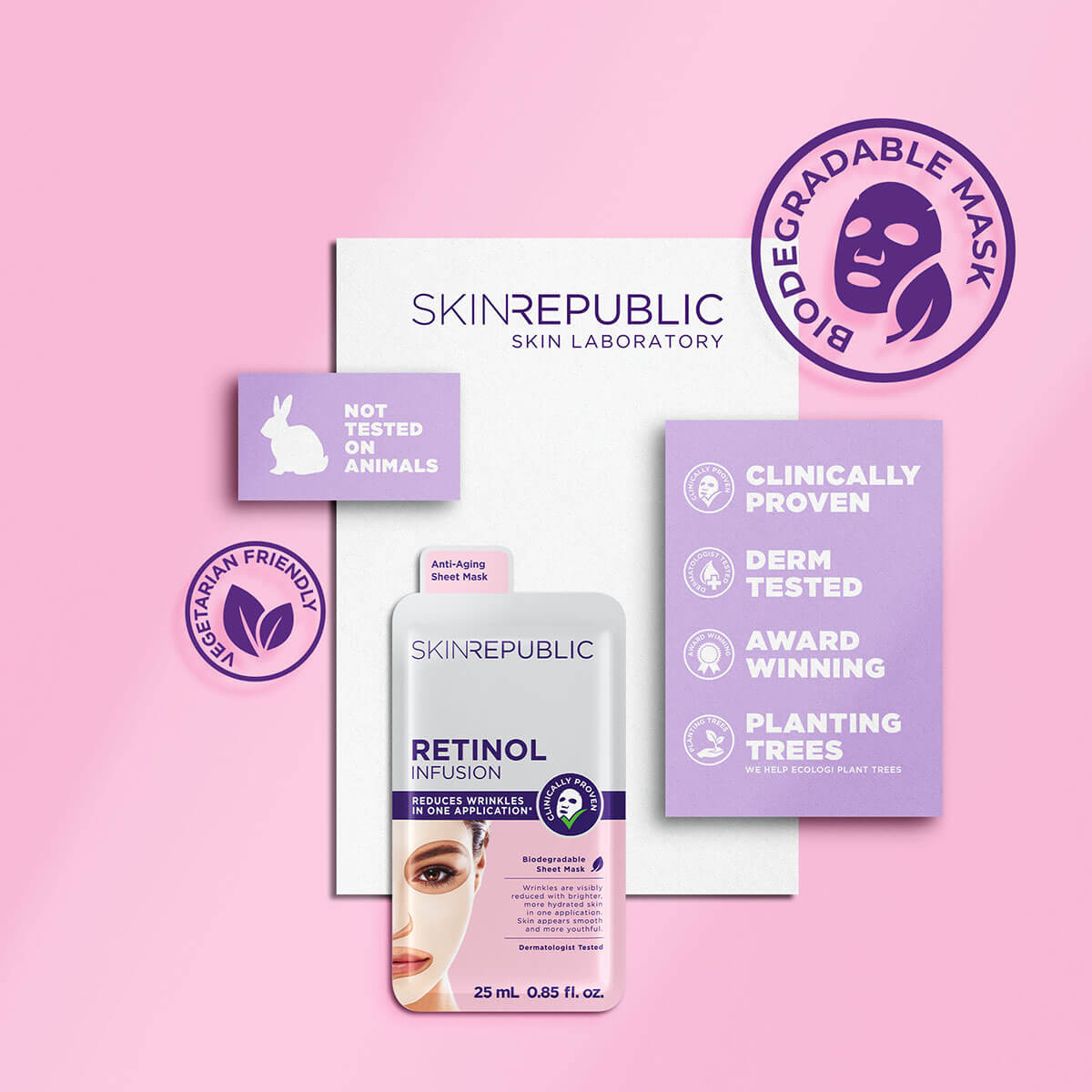 SKIN REPUBLIC Retinol Infusion Face Mask