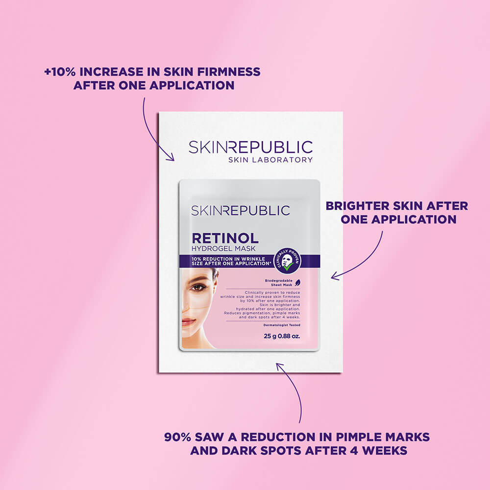 SKIN REPUBLIC Retinol Hydrogel Face Mask