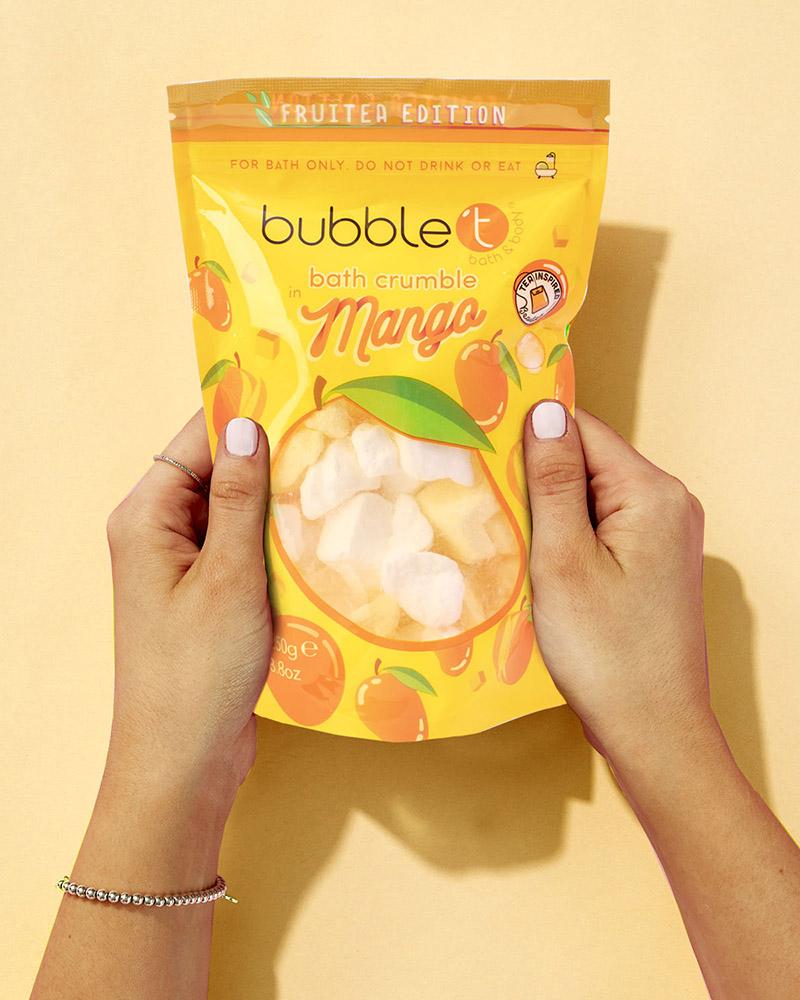 BUBBLE T FRUITEA BATH CRUMBLE MANGO