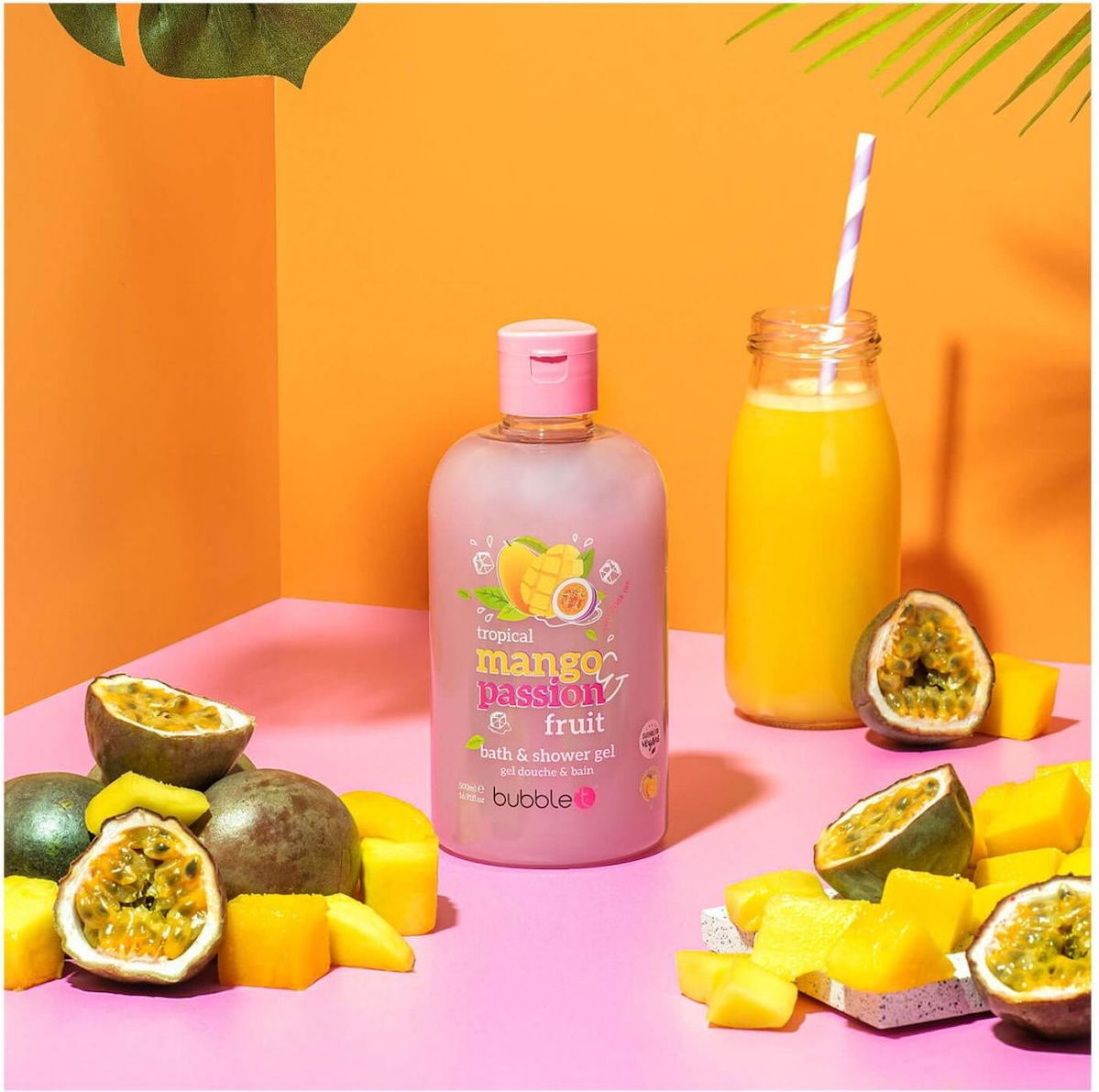 BUBBLE T Bath & Shower Gel (500ml) Mango & Passionfruit