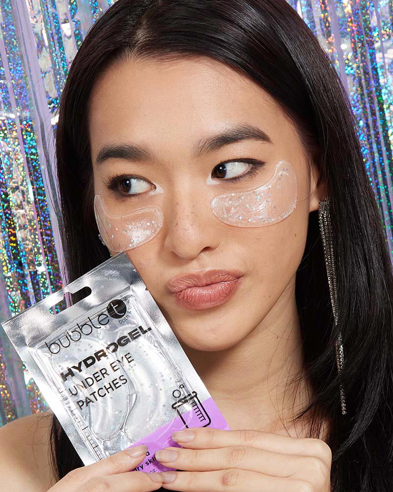 BUBBLE T Hydrogel Eye Patches with Aloe Vera and Green Tea