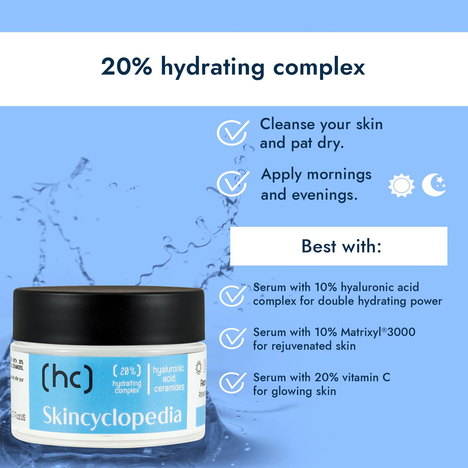 SKINCYCLOPEDIA Face Cream 20% Hydrating Complex