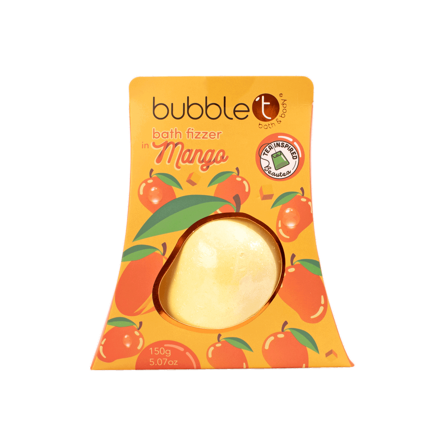 BUBBLE T FRUITEA BATH FIZZER MANGO