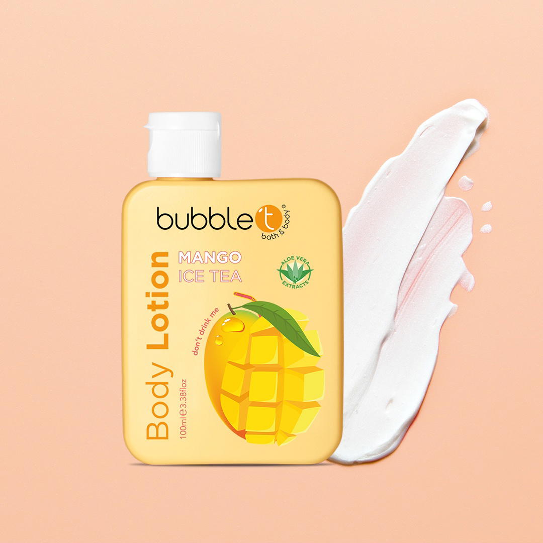 BUBBLE T ICE TEA MANGO BODY LOTION (100ML)