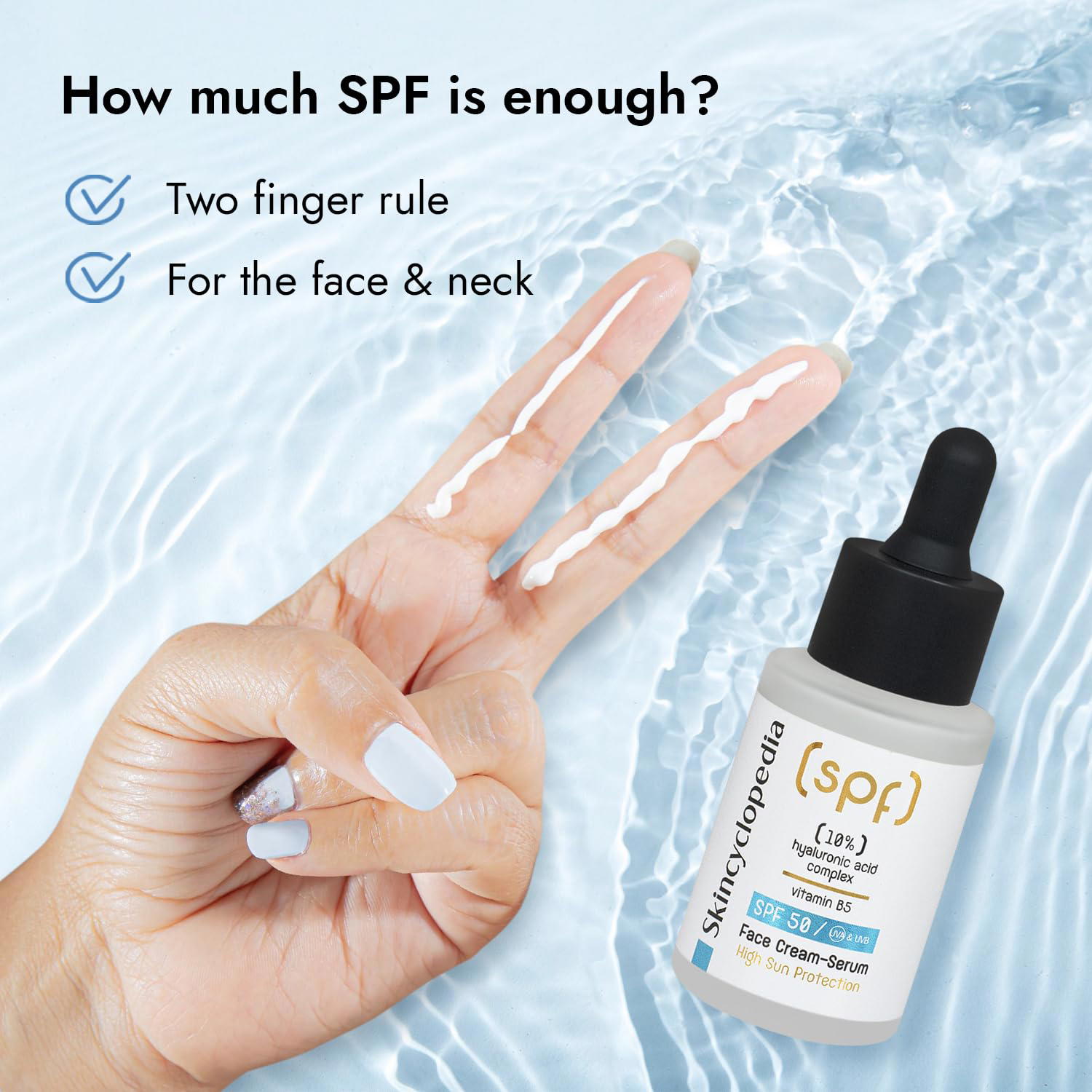 SKINCYCLOPEDIA SPF 50 Cream-Serum with Hyaluron (30ml)