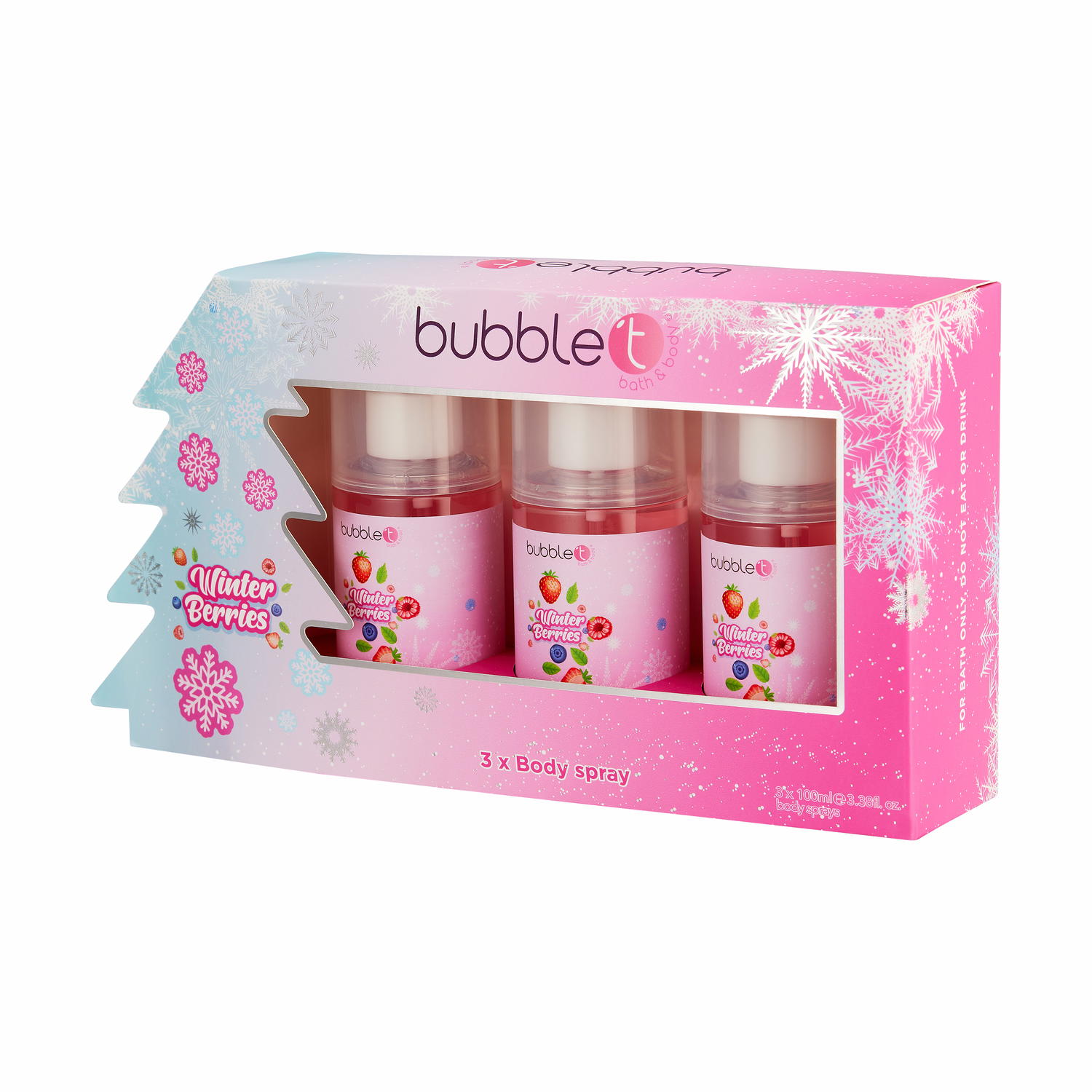 BUBBLE T Body Mist Spray Set