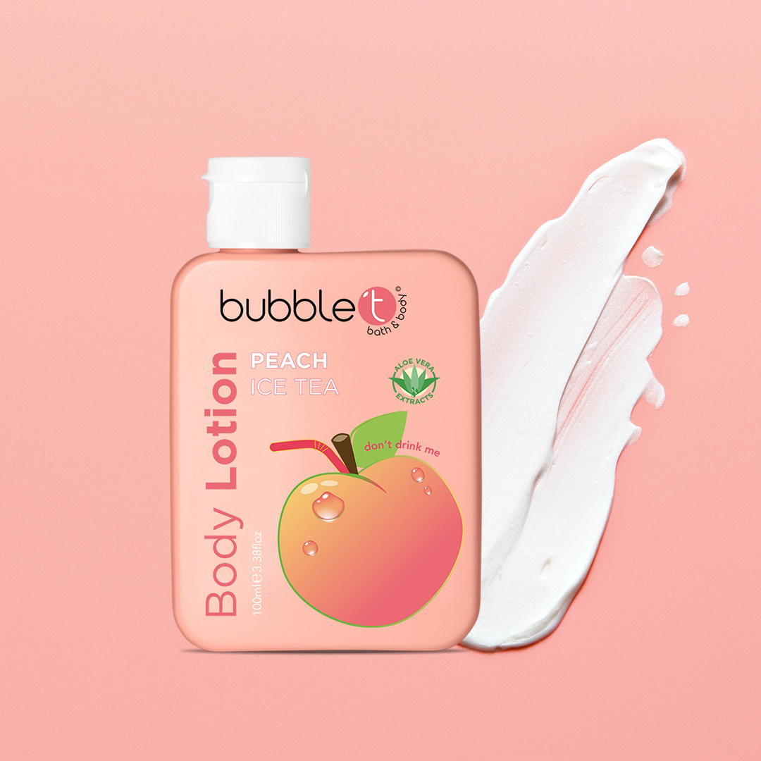 BUBBLE T ICE TEA PEACH BODY LOTION (100ML)