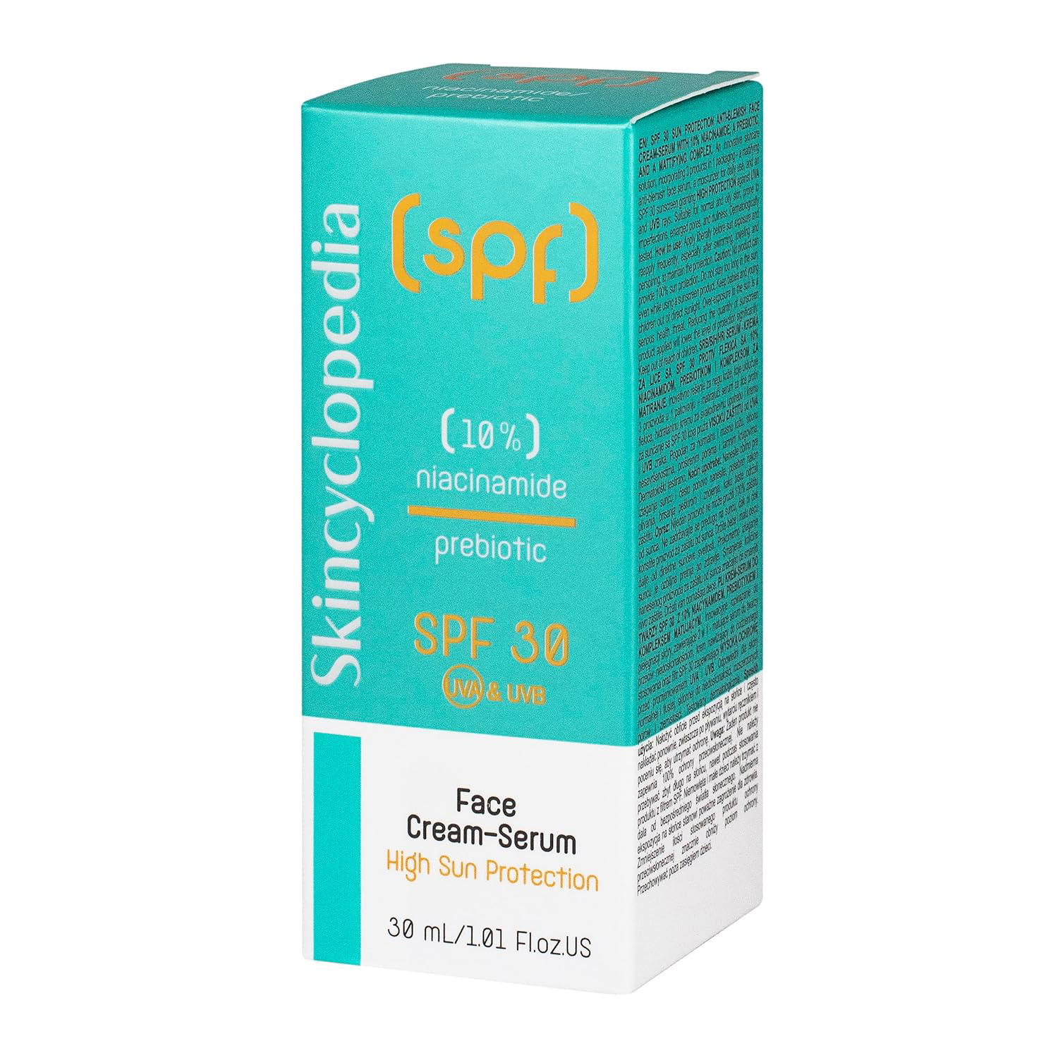 SKINCYCLOPEDIA SPF 30 Cream-Serum with Niacinamide (30ml)