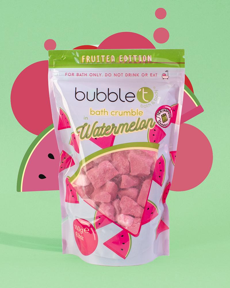 BUBBLE T FRUITEA BATH CRUMBLE WATERMELON