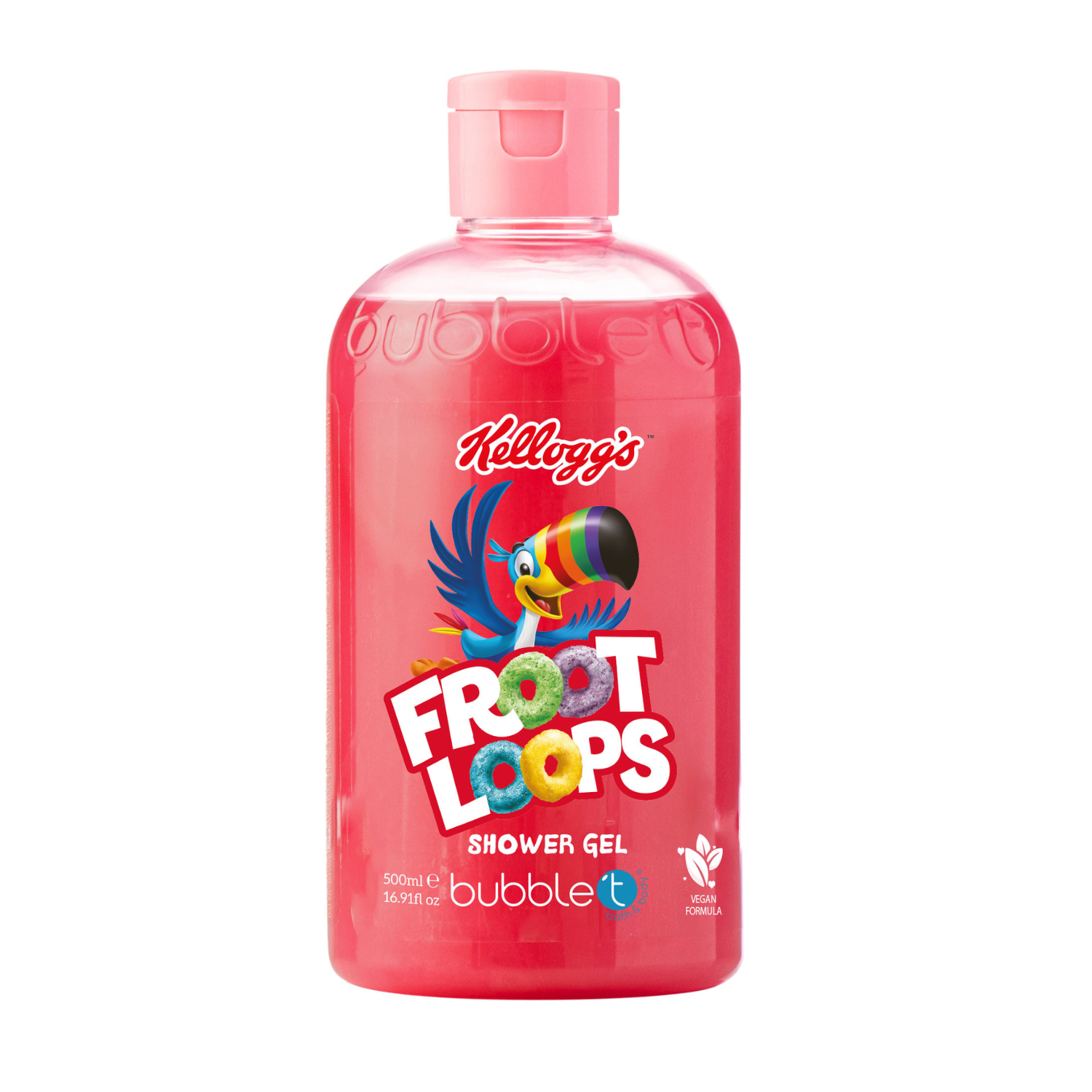 BUBBLE T Bath & Shower Gel Kelloggs Fruit Loops 500ml