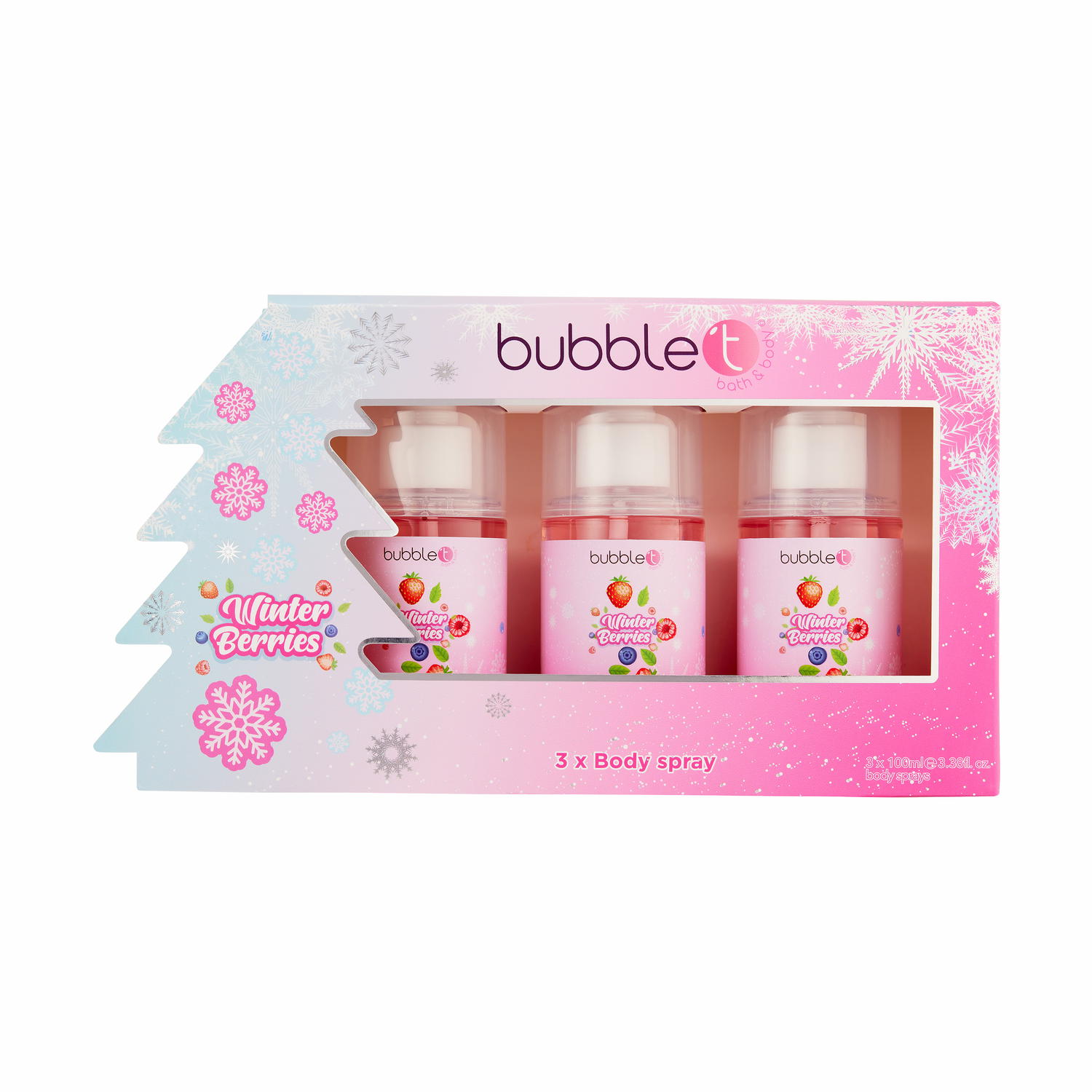 BUBBLE T Body Mist Spray Set