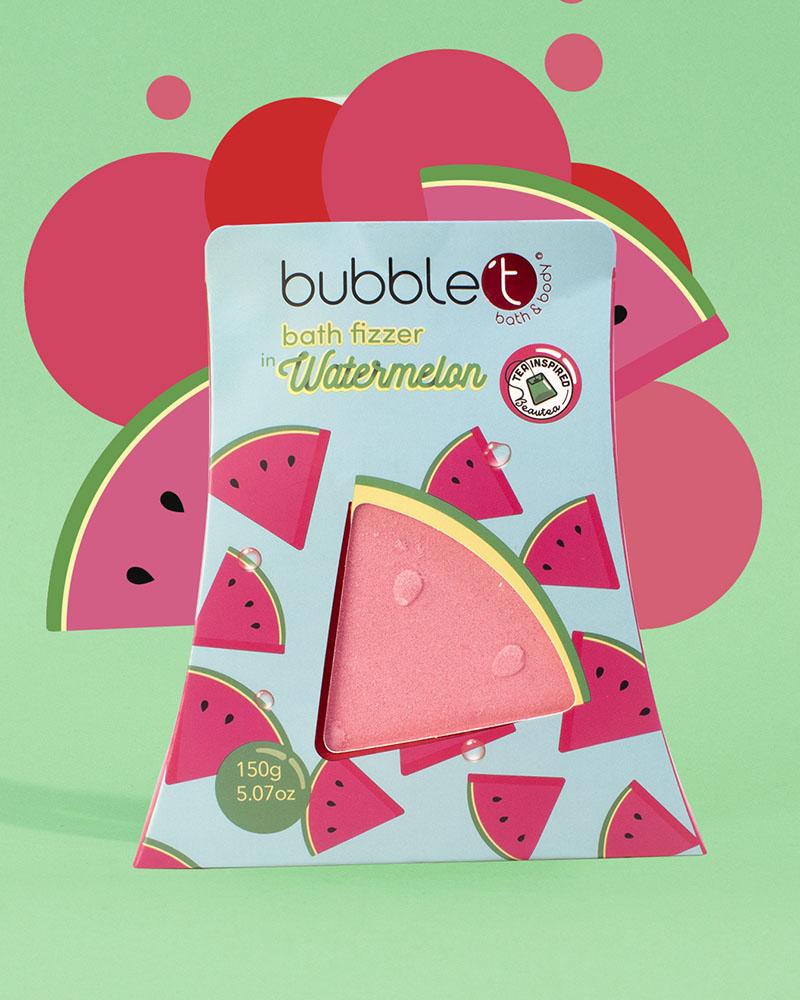 BUBBLE T FRUITEA BATH FIZZER WATERMELON